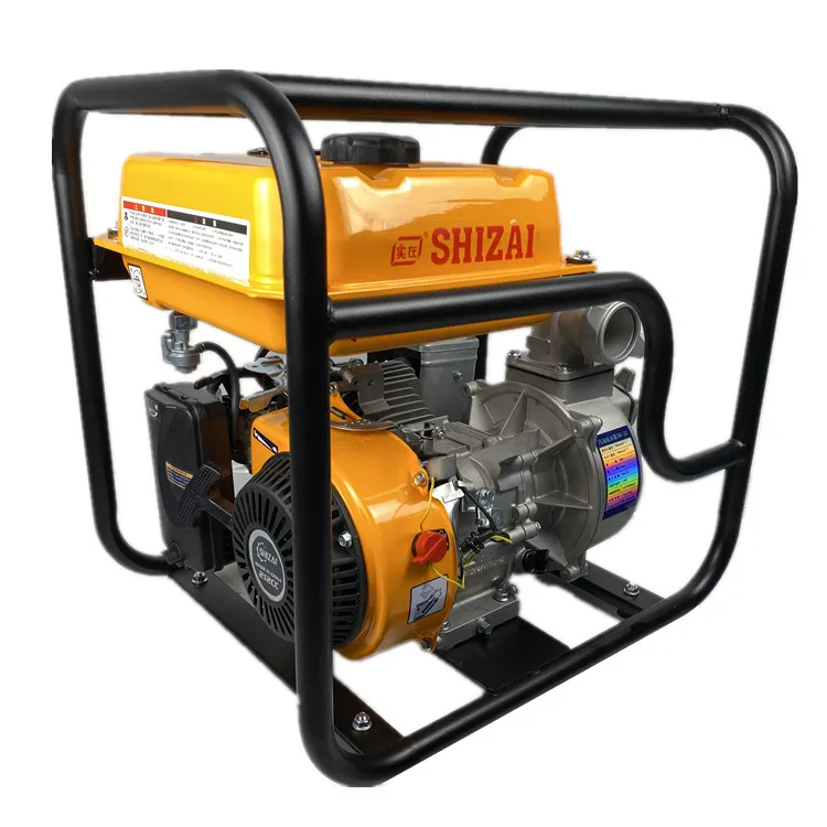 China Factory Promotion 6.5hp  Gx200 Engine Small Petrol Mini Gasoline Farming Water Pump With Manufacturer Price
