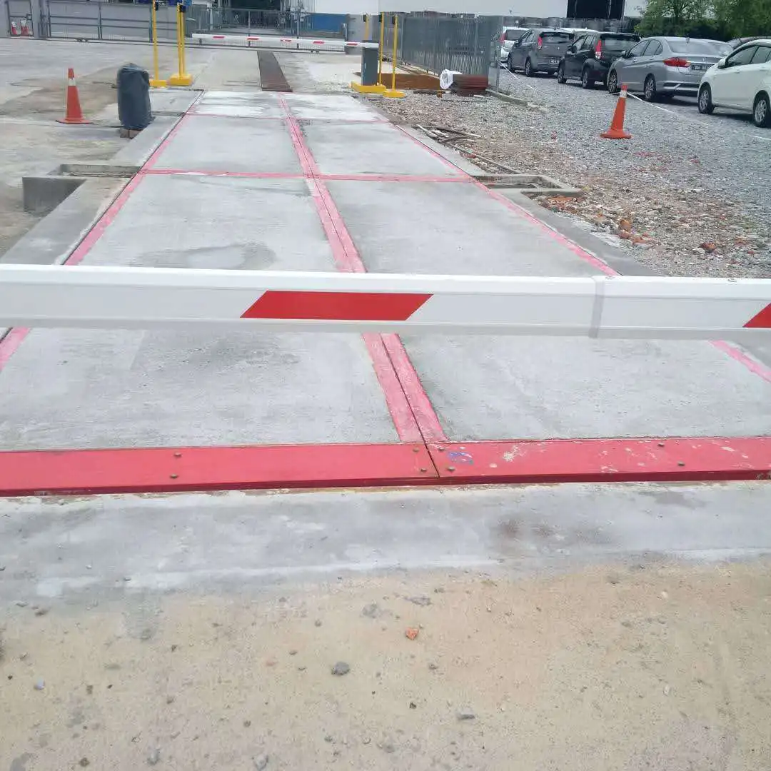 Zonjli Concrete Weighbridge Truck Weight Scale