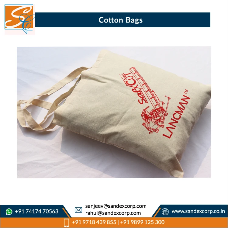Factory Wholesale Supply Widely Demand on Top Quality Custom Color Recycled 100% Carded Cotton Shopping Bags