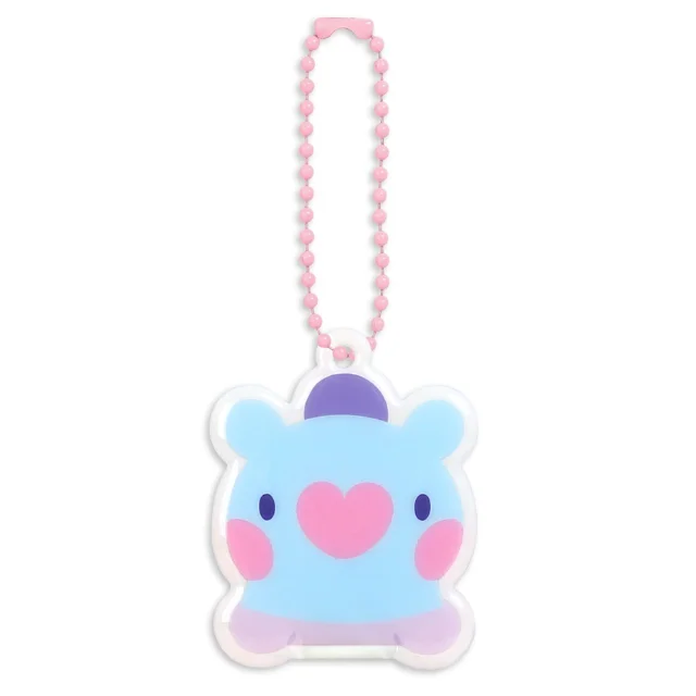 BTS BT21 minini Character Soft Keyrings Keychain  Soft Handy Fancy Trendy Fashion Practical kpop Goods Bag Custom Ring Metal