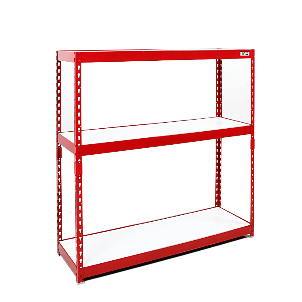 Industrial Warehouse Kitchen Wide Storage Rack Steel Stacking Shelf Rack Iron Boltless Shelving Rack