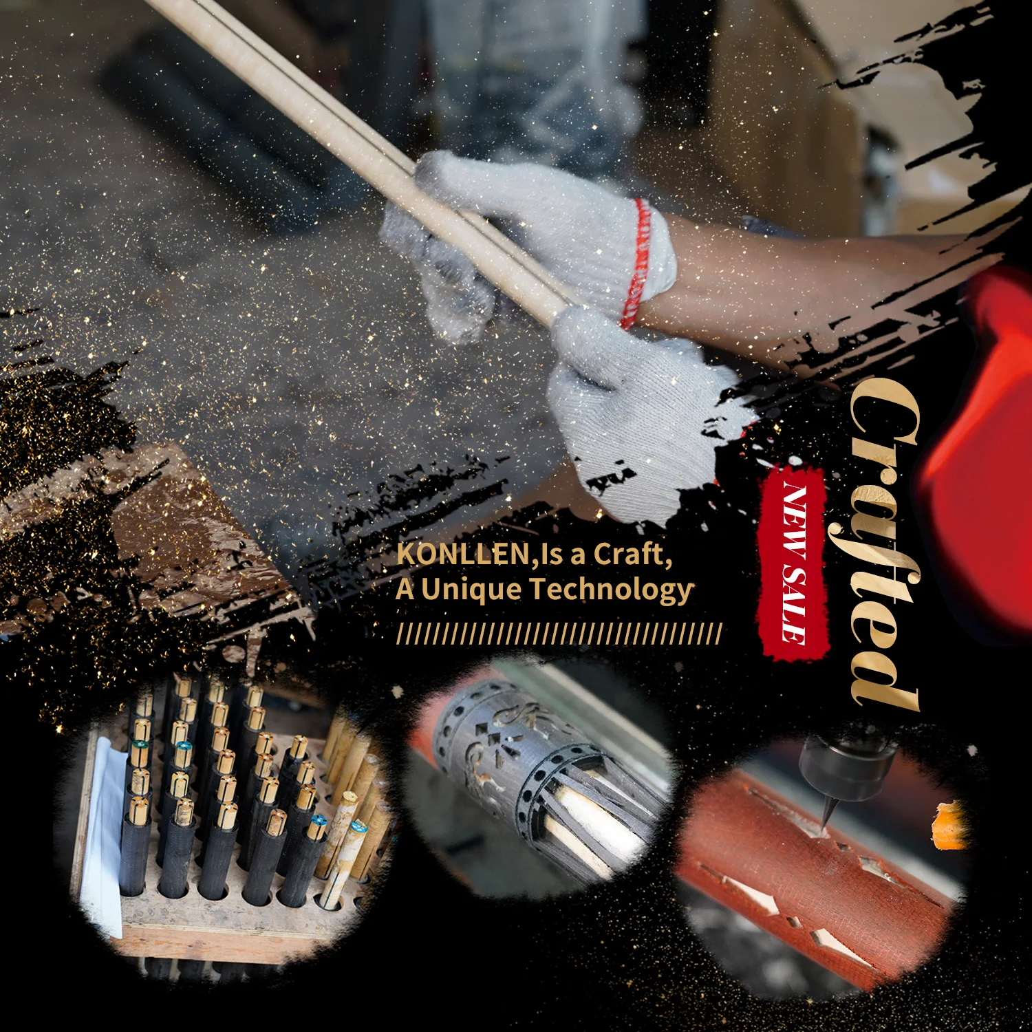 KONLLEN KL-01F White Billiards Solid Wood Technology Shaft Pool Stick 3/8*8 Radial Pin Joint with Extension Billiard Cue