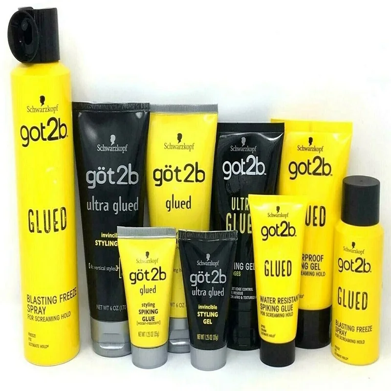 Got2b Glued Freeze Ultra Glued Spray Invincible Styling Hair Gel