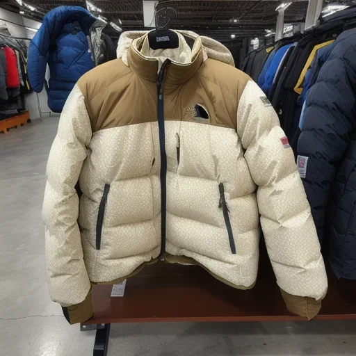 The top and high north face Nuptse Unisex Sherpa High Pile Down Jacket bleached sand/kelp tan high quality