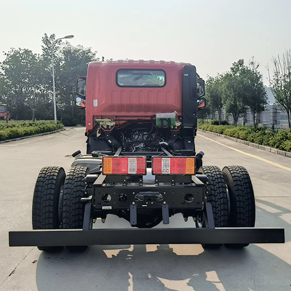 TRI-RING 4 * 2 Truck Box Type Cargo Truck, Urban Logistics Delivery Truck
