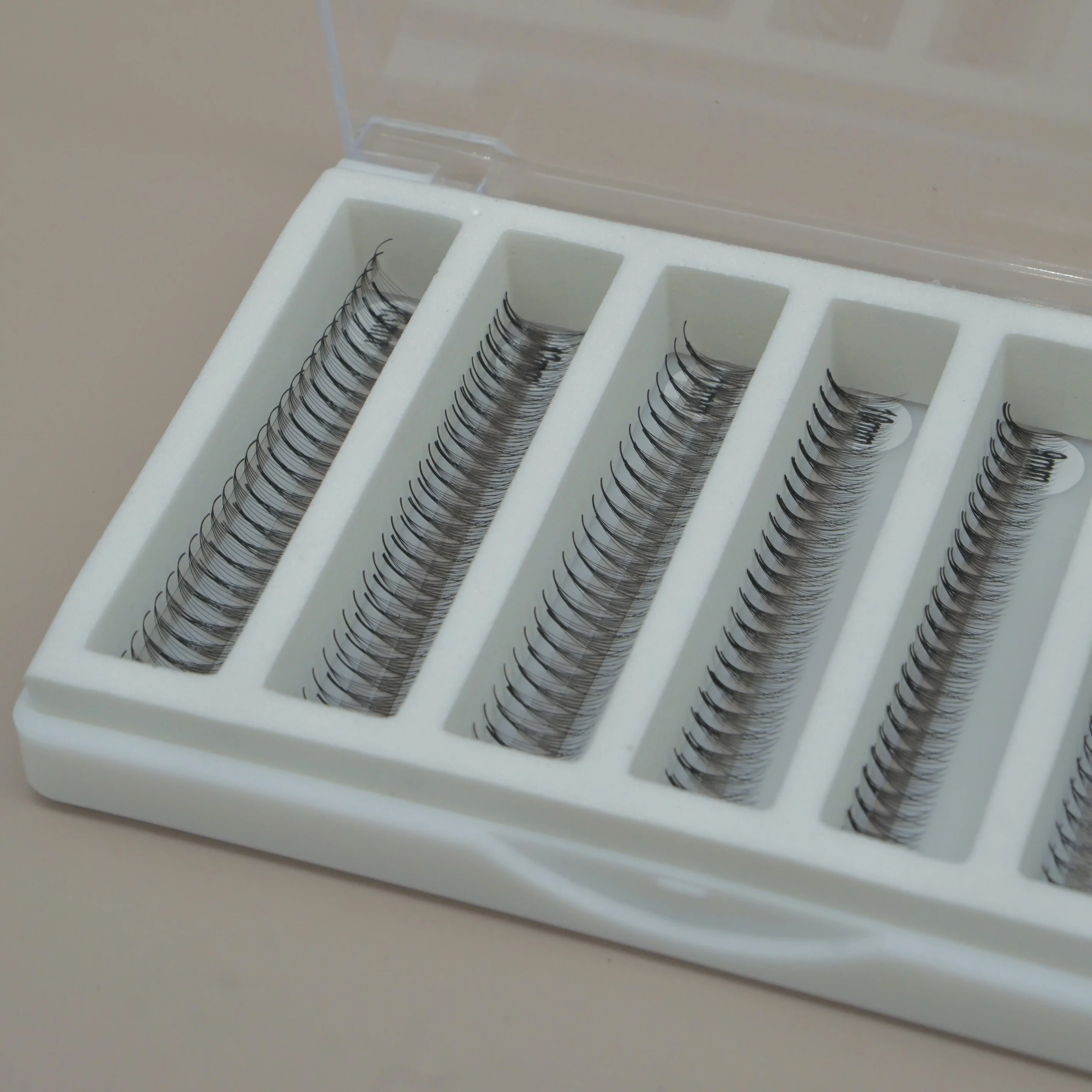 20D Premade Extra Narrow Full Curl Korean PBT High Quality Ultra Speed Vietnam Wholesale Eyelash Extensions Trays