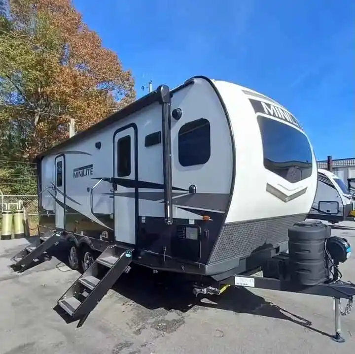 Ecocampor Off Road Caravan Australian Standards 21ft Travel Trailer With Awning And Outside TV And High Quality For Sale