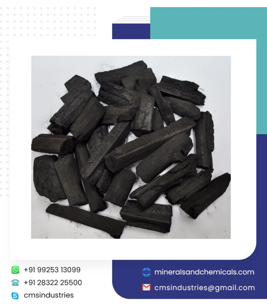 Branded Supplier of Wooden Charcoal with High Quality