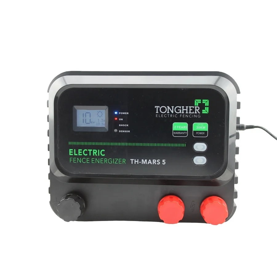 2-12 Joules Dual  Powered Electric Fence Energizer For Cattle