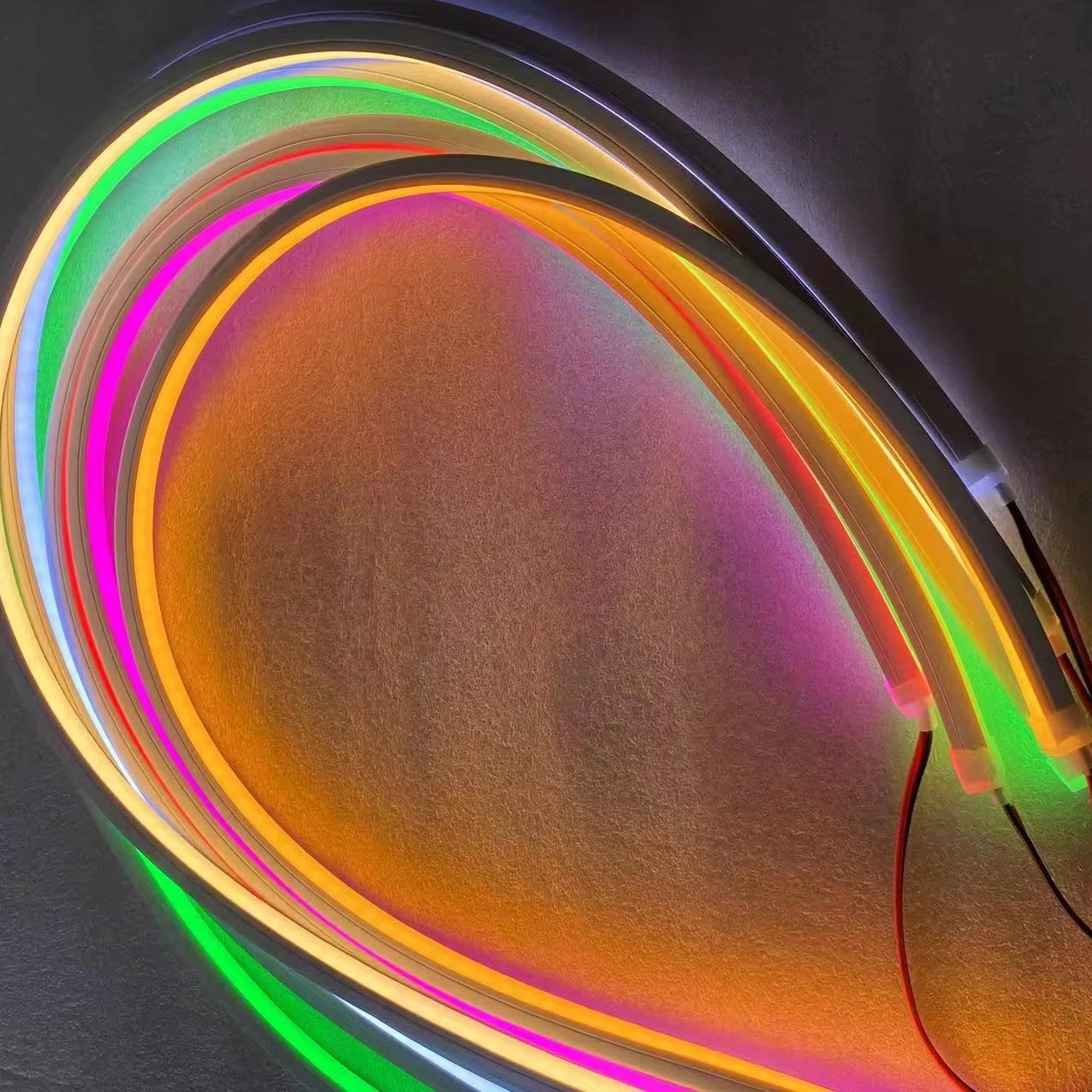IP67 Silicone LED Neon Flex Light Rope 3 Meter 1cm Cut DC12V 6mm 80 Strips Neon Lights for Bedroom Decoration by QH & WINVIEW