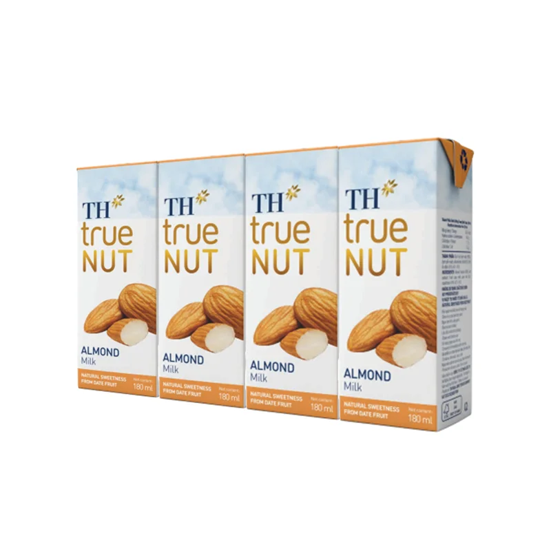 Almond Milk TH true NUT 180 ml High Quality Sterilized Processing Type Blended Dairy Products Drink Flavored Milk