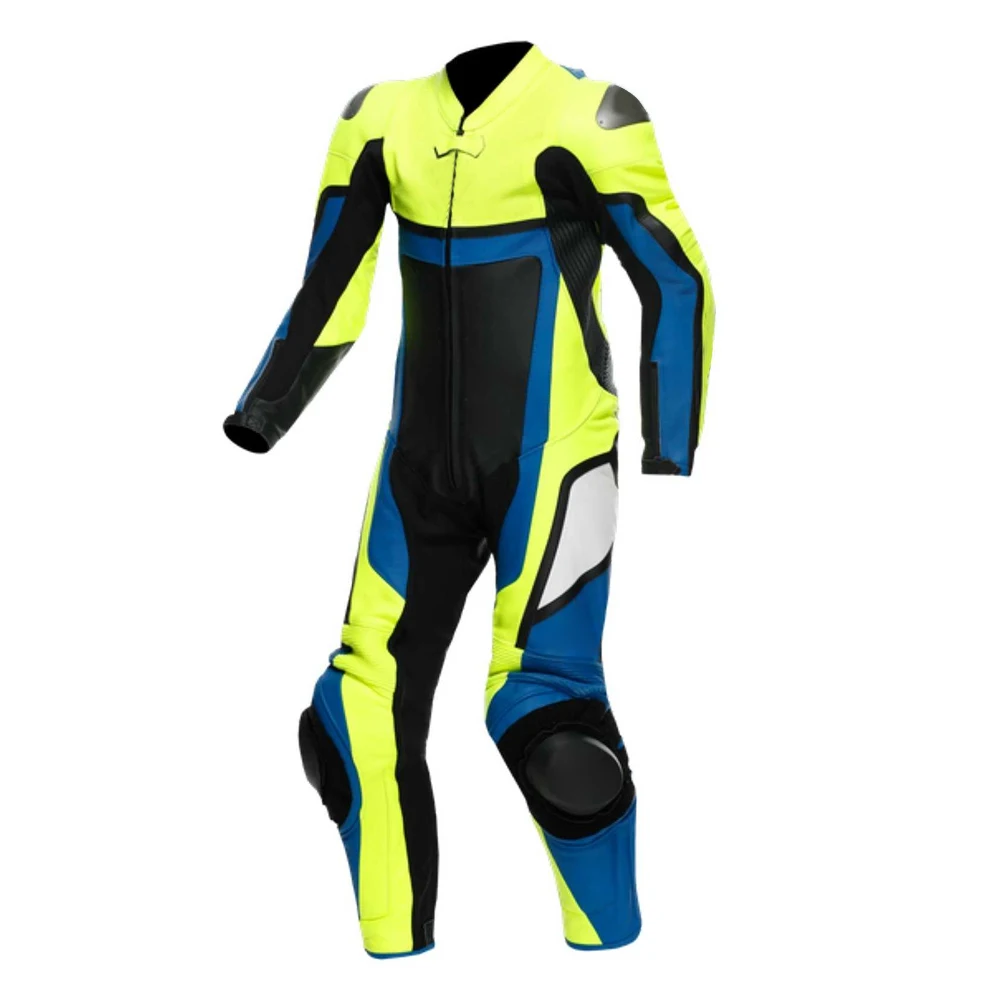 2 Piece Motorcycle Racing Suit Cordura Breathable Waterproof Motocross Motorbike Clothes with Protector Sliders