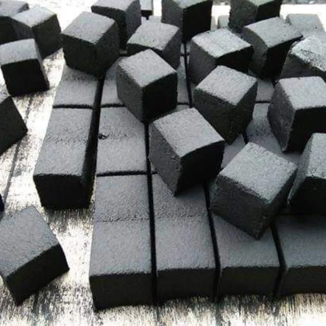 Premium Coconut Shisha Hookah Coal Cube Briquettes Less Ash, Longer Lasting, Clean Burning