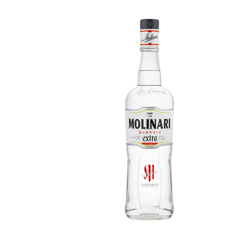 PREMIUM Quality MOLINARI EXTRA SAMBUCA liqueur 100 cl Alcohol Content 40% Very Transparent color for export