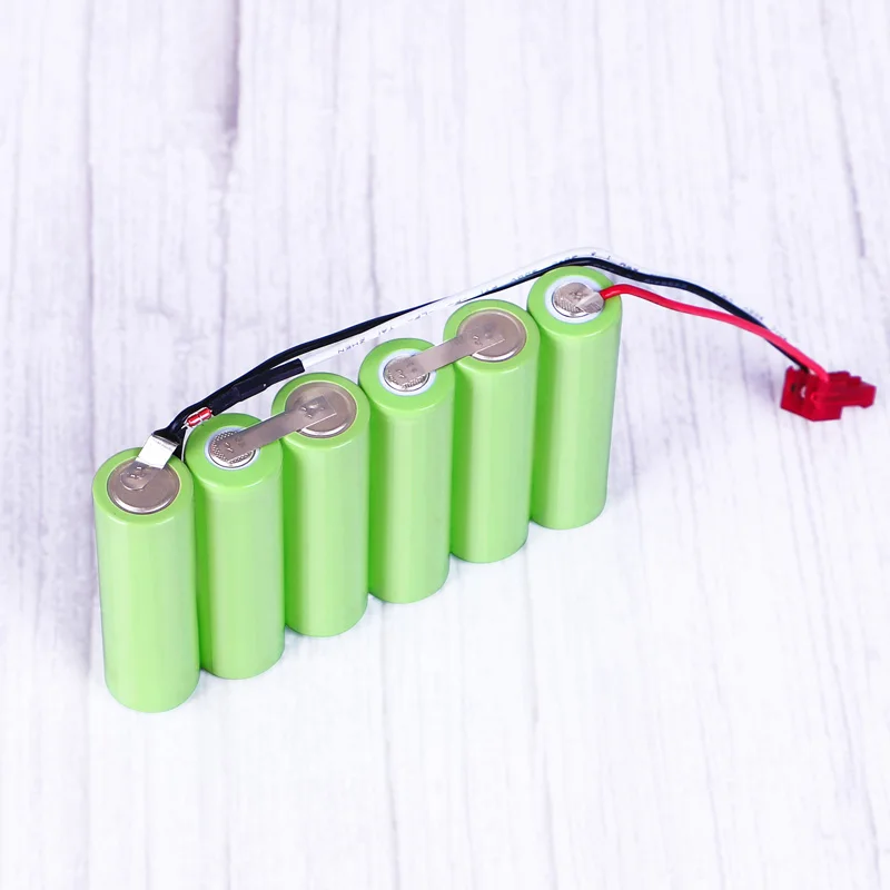 Аккумуляторная батарея на заказ 6S1P Ni-MH AA 2000mAh 7 2 V для аварийного освещения игрушки электроинструменты Бытовая электроника