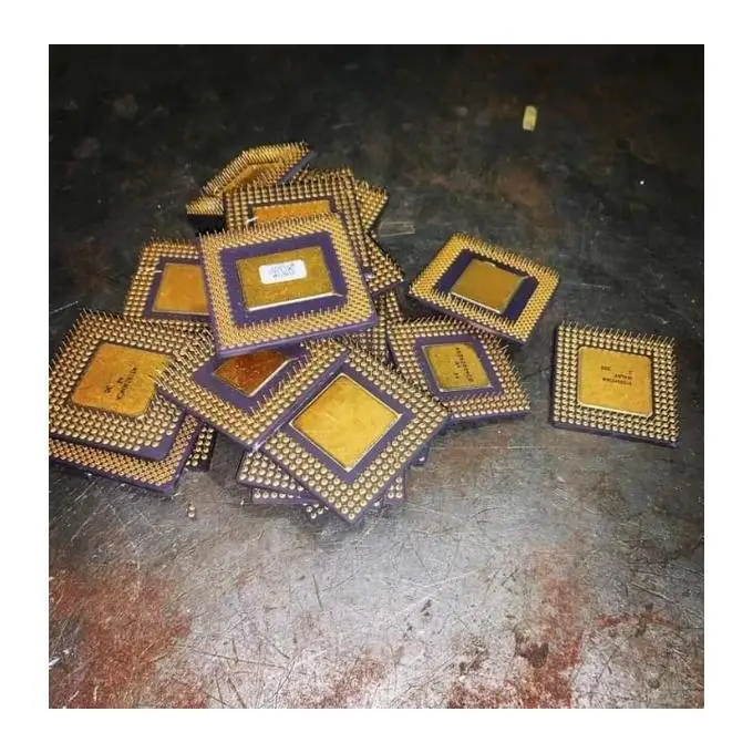 CPU Ceramic Processor Scrap 486 & 386 CPU SCRAP / AMD Processor Scrap / Wholesale Scrap CPU Products at Factory Prices