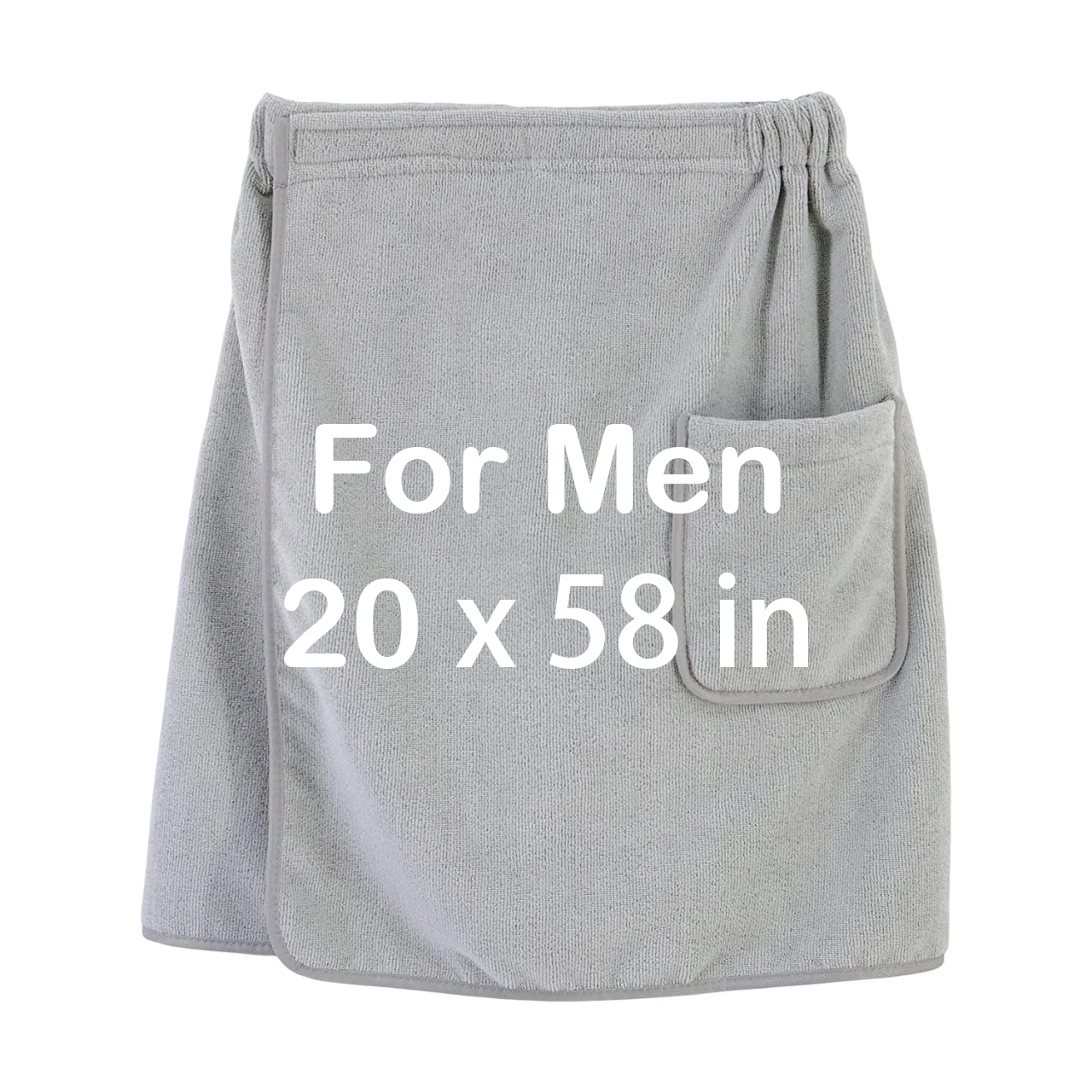 Premium Dual Pile  Microfiber Women and Men High quality wrap body towel