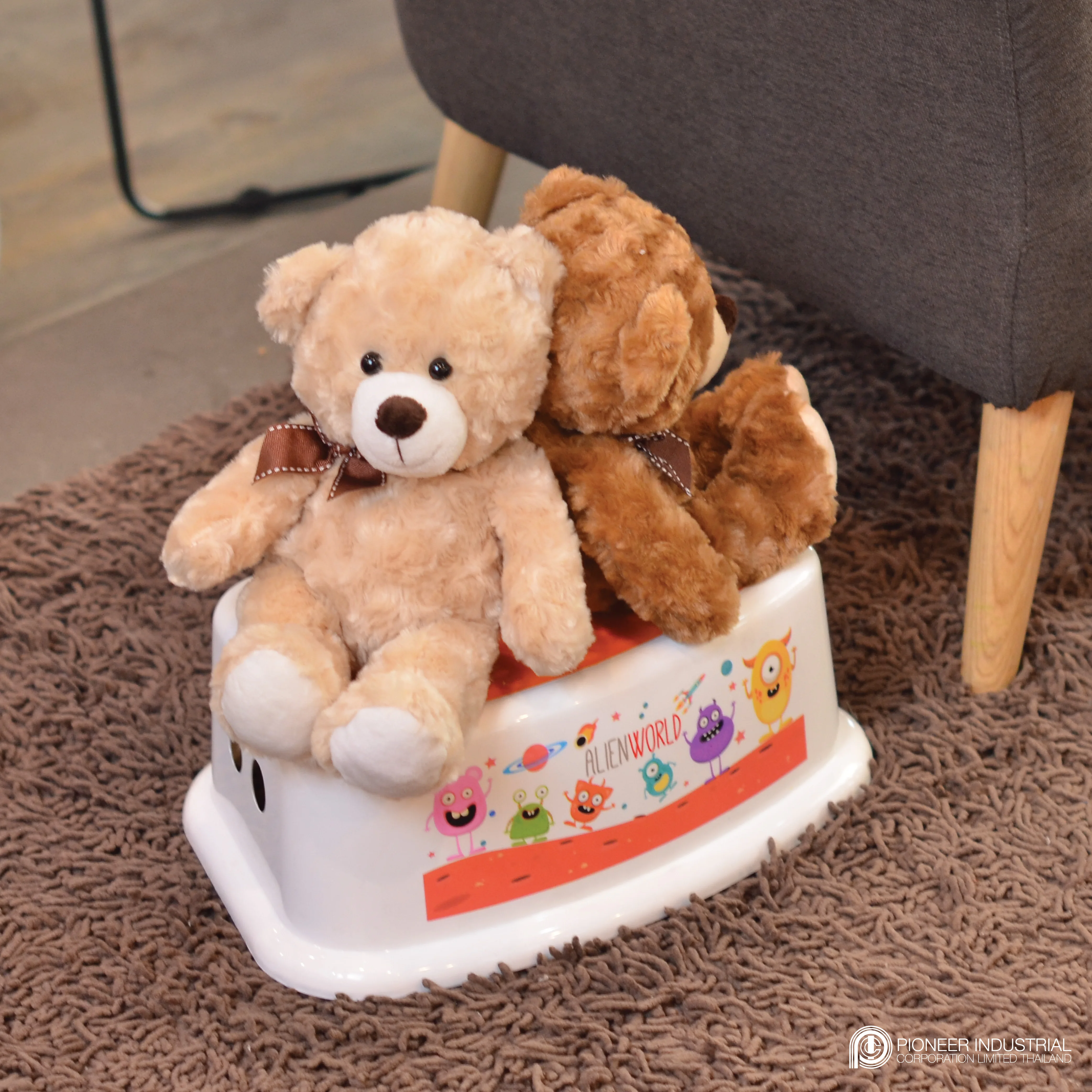 Step stool kids bathroom steps toilet stool PIONEER Thailand manufacturer exporter high quality products