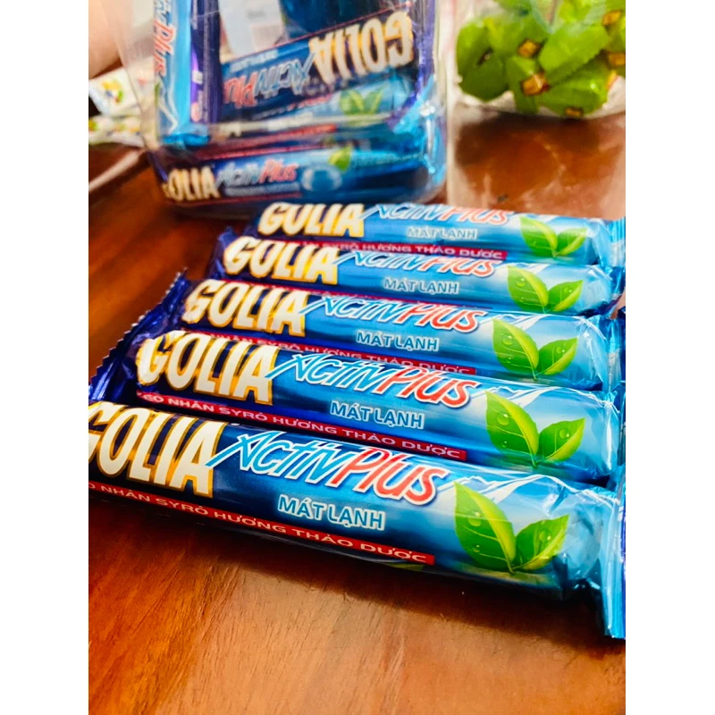 Good price goliaa active plus herbal candy 472g x 24 Bags X 16 Bars mint lozenges hard candy export Confectionery