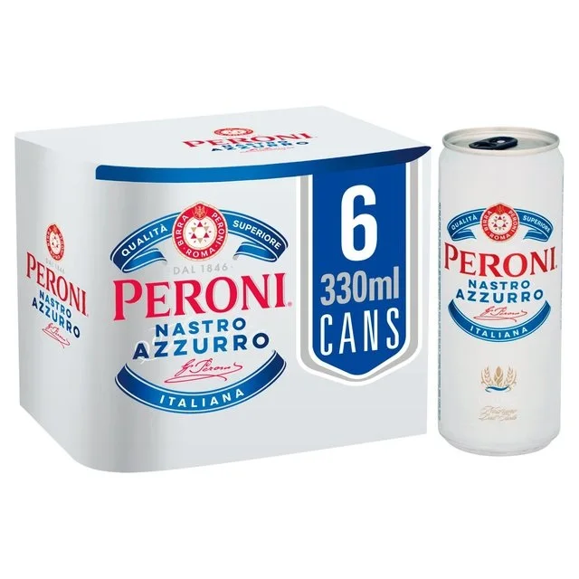 Peroni Nastro Azzurro (королевская банка)