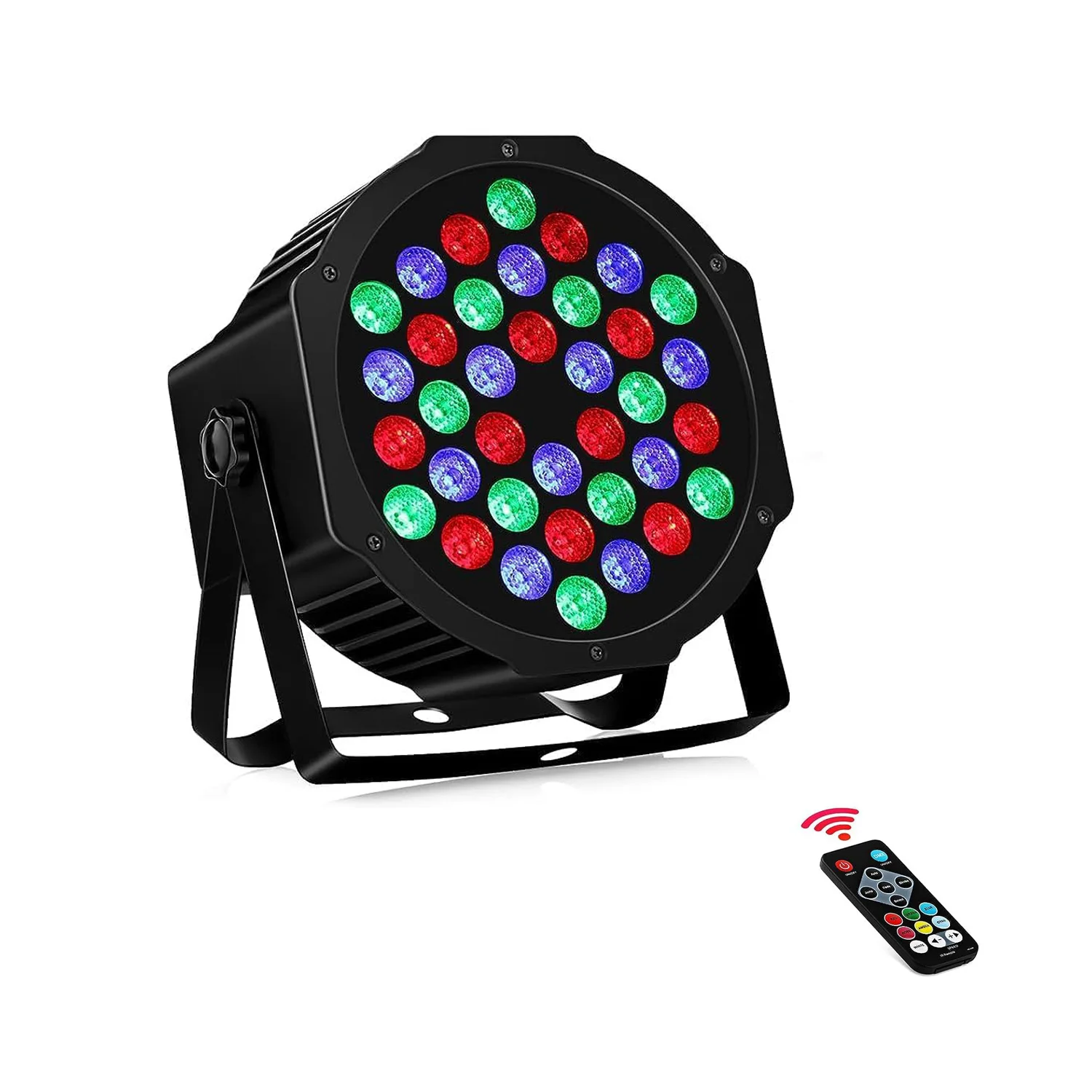 36LED  RGB Wireless Battery Powered Rechargeable LED Par Light for Wedding Event lighting