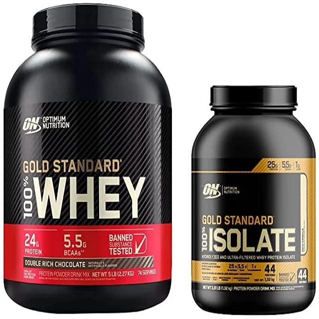 Private Label OEM Wholesale 2lb Gold Standard Whey Protein Supplement Isolate Whey Protein Powder for sale
