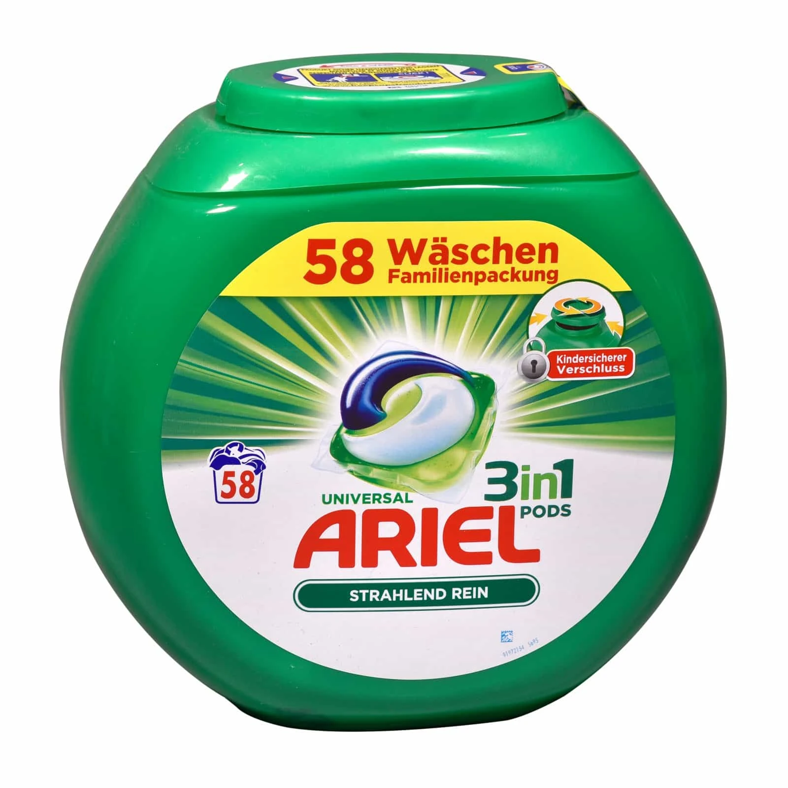 Ariel All-in-1 PODS Washing Liquid Laundry Detergent Tablets / Capsules, 120 Washes (60 x 2) with Lenor Unstoppables