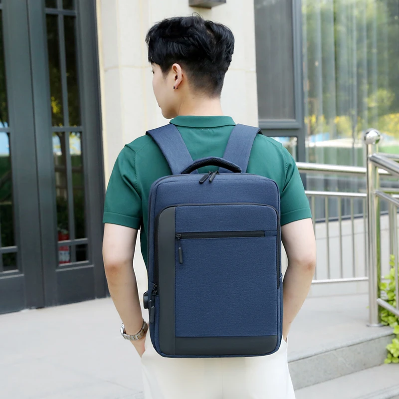 Luxury For Men Business Bag OEM ODM Backpack Laptop Leather Men Ready Export Shipping Ready Export From Vietnam Manufacturer