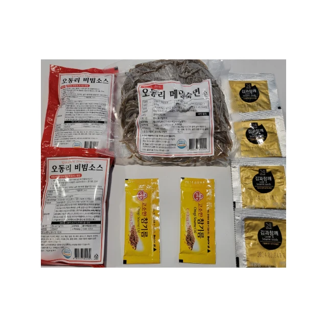 [HANMADANG] ------ KOTRA 100% Buckwheat soba noodles with spicy sauce made in korea premium hanmadang tasty