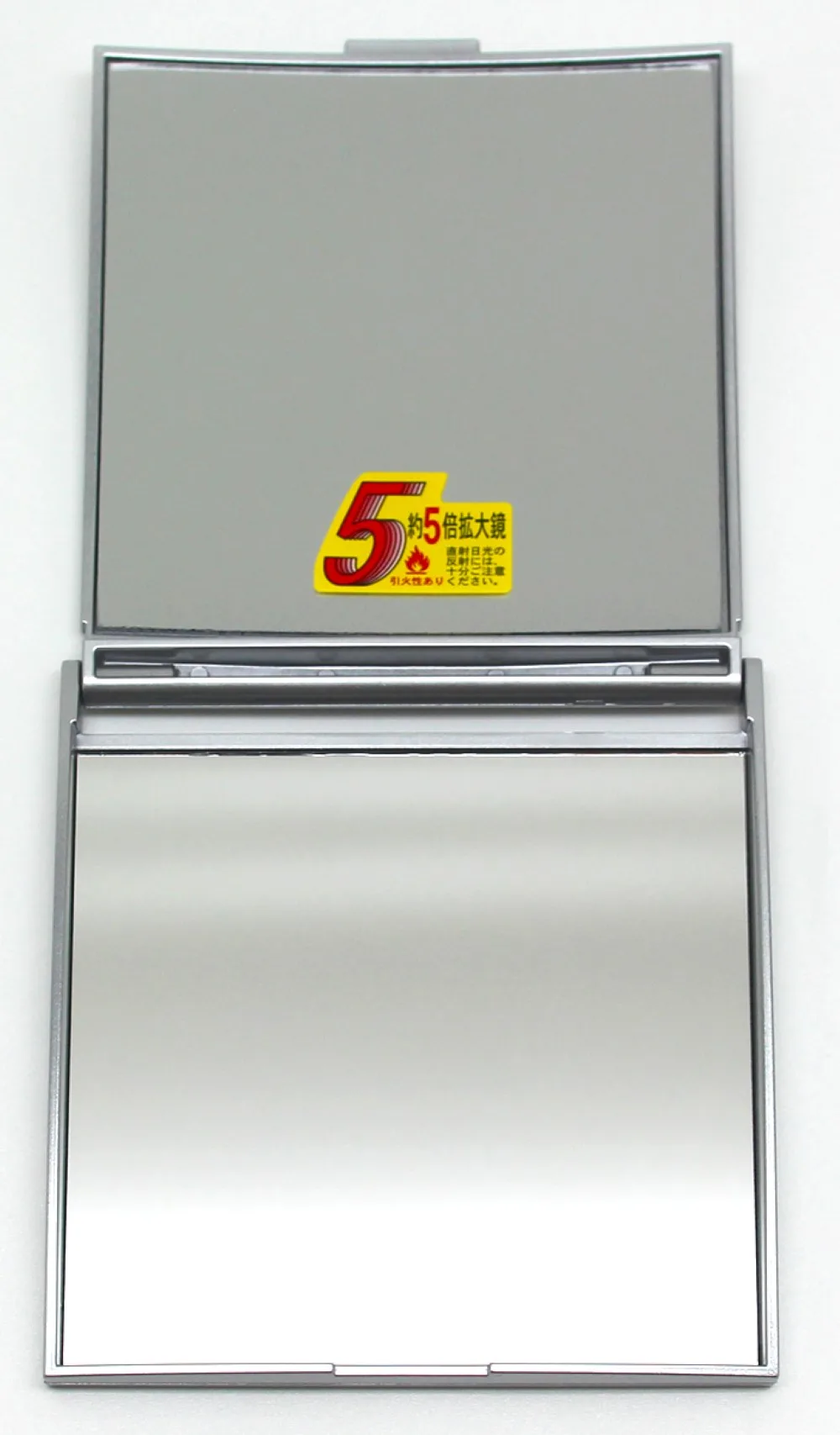 Square Shaped Standing Makeup Table Mirror Foldable Plastic Desktop Makeup Mirror New Design 2022