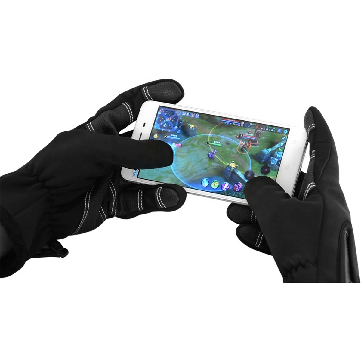 OEM Cycling Gloves Thermal Windproof Touch Screen Gloves Bicycle Motorcycle Skiing Sports Gloves