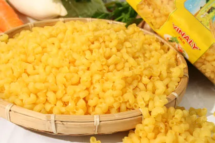 Best Quality Product Fresh Ingredients YELLOW RICE PASTA- ELBOW Best Seller 200g single bag best price Manufacturer Wholesale