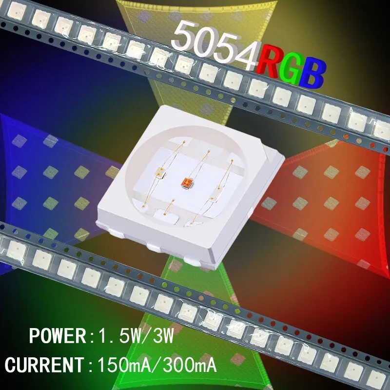 5050RGB SMD smd bead 3w light small led ws2812b 1w manufacturer High Brightness SMD LED Beads blue lm281b chip