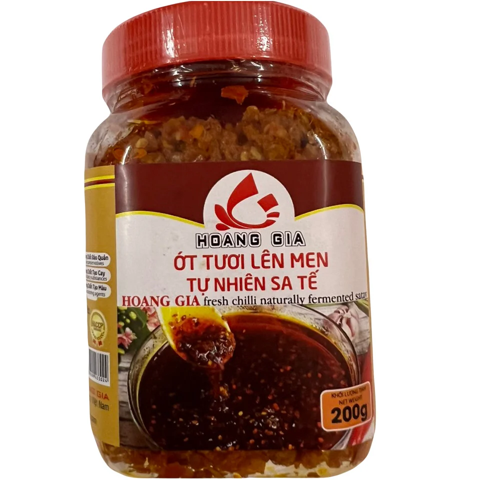 Wholesale price Best Vietnam manufacturer naturally fermented pickled green dried red chilli sauce flakes