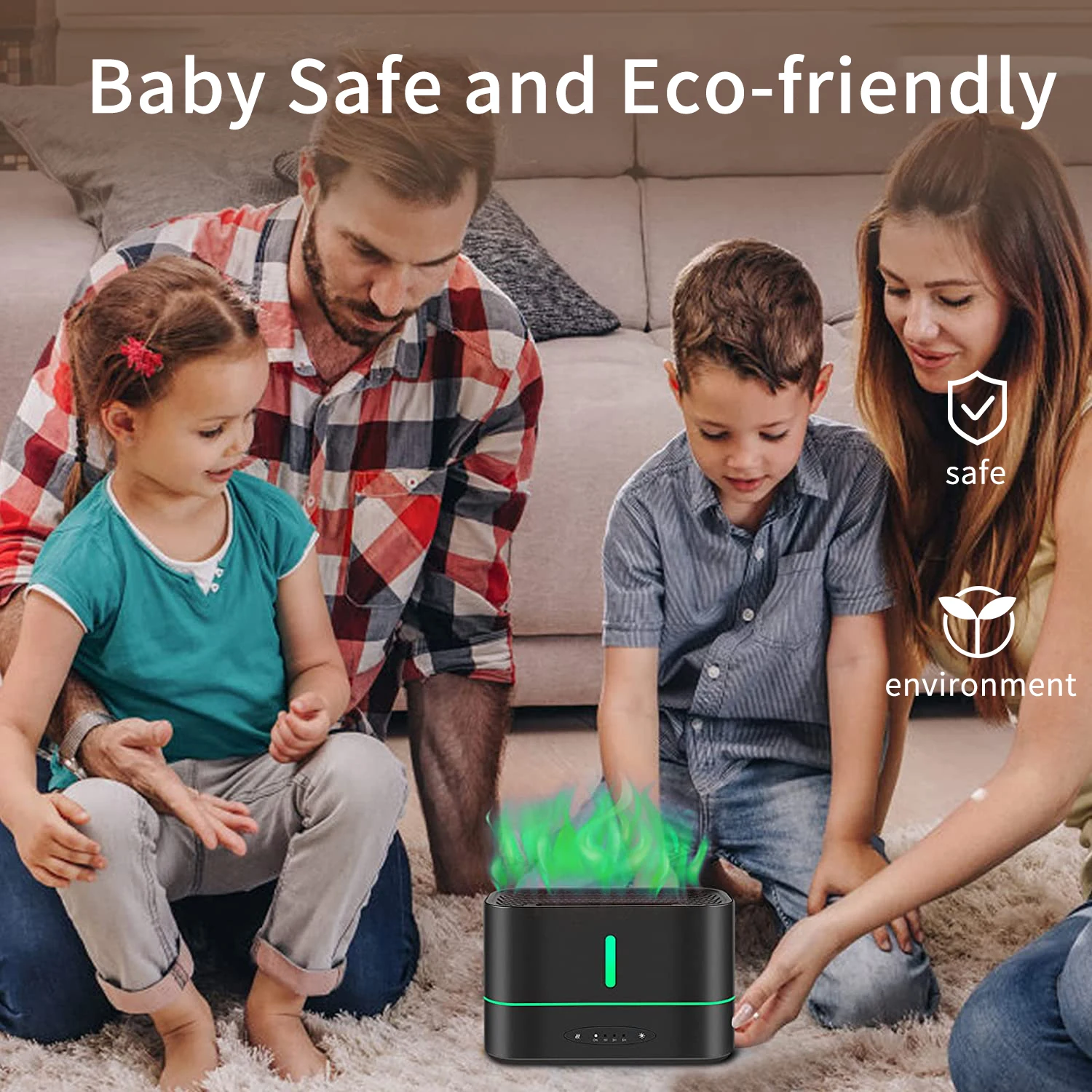 2022 HOT air humidifier Wet Fogger Aroma Diffuser Essential Oil Car Air Humidifier Mini Ultrasonic LED volcano humidifier