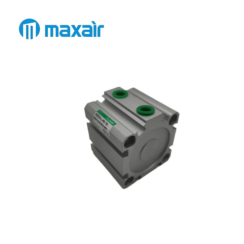 Компактный Тонкий пневматический цилиндр Maxair для оборудования прецизионной автоматизации