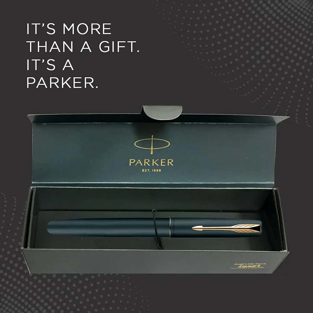 Customized Hot Selling High Quality Parker Mattel Black Fountain Pen GT for Gifting Ball Ballpoint Pen Personalized Ink Light