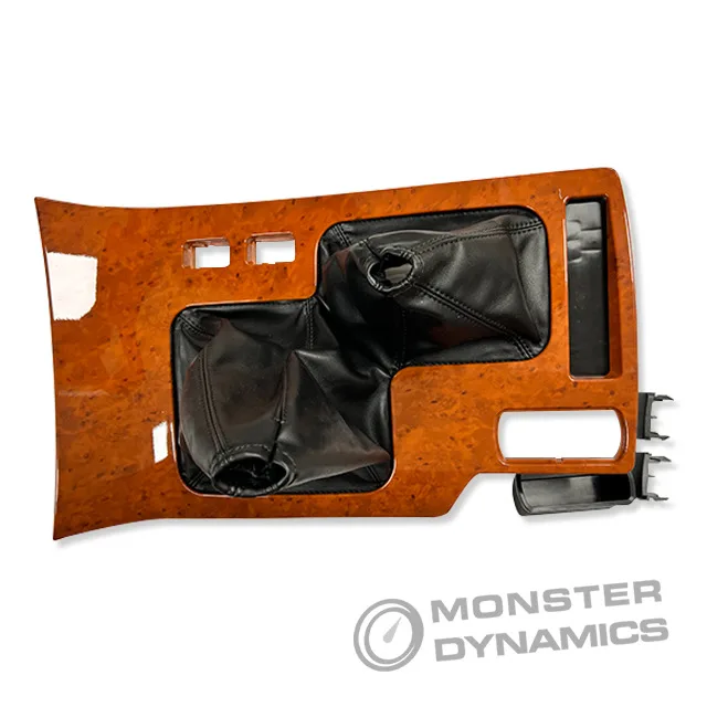 Gear Box Cover Car spare parts of interior manual transmission plate cover for Land Cruiser LC100 FJ100 MT (Wooden)