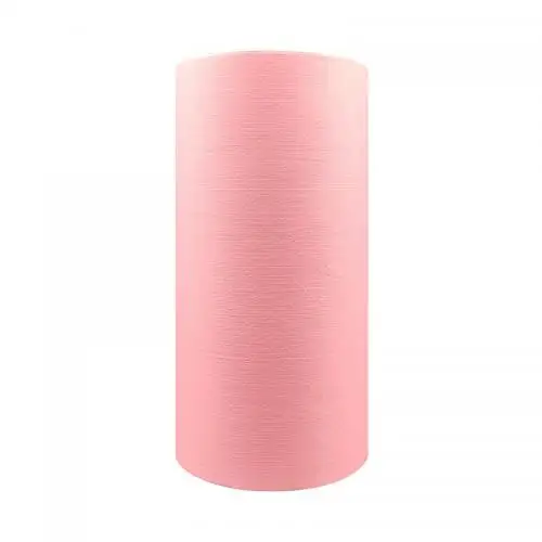 Dyed Plain Red PP Woodpulp Biodegradable Woodpulp Baby Spunlace Nonwoven Cotton Non Woven Wipes Fabric