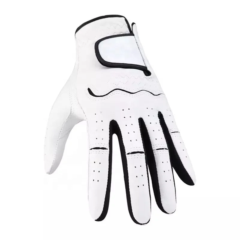 Custom Colors Custom Logo Golf Glove Men Right Handed Soft Leather Breathable Golf Glove Sports Customized Logo