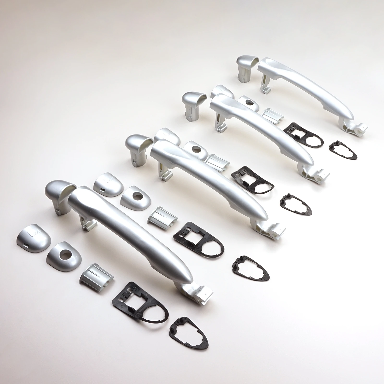 BDP1169-1 4 Pieces Exterior Door Handle Chrome Color 806B02596R For Fluence Megane 3 Clio 4 Scenic 3 Captur 1