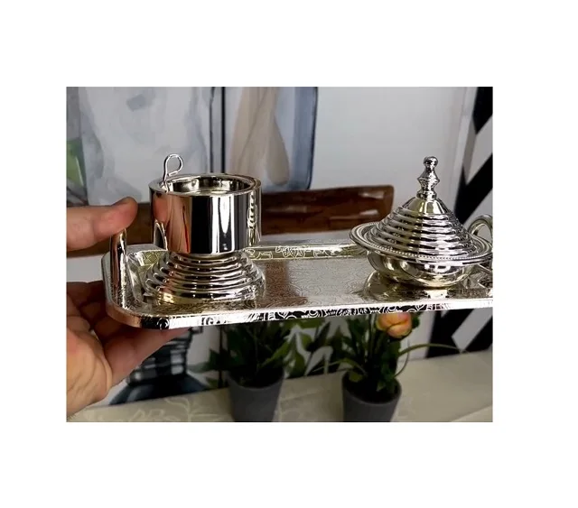 Top Quality Stainless Steel Bakhoor Burner Handmade Silver Color Mabkhar Incense Burner For Home Fragrance Usage