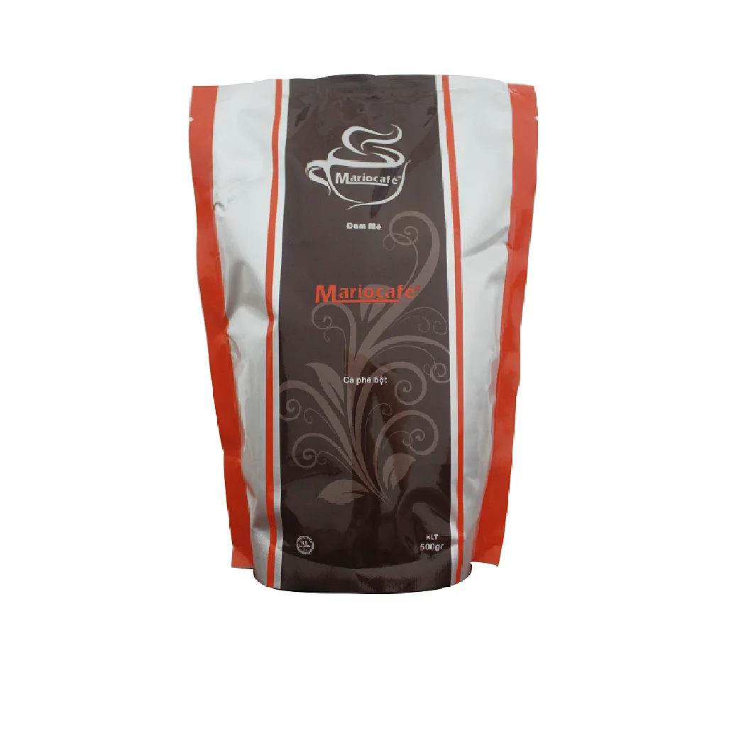 Мгновенный молотый кофе 100% Robusta с органическим культиватором из Вьетнама, срок годности 12 месяцев, MARIOCAFE PASSION 01