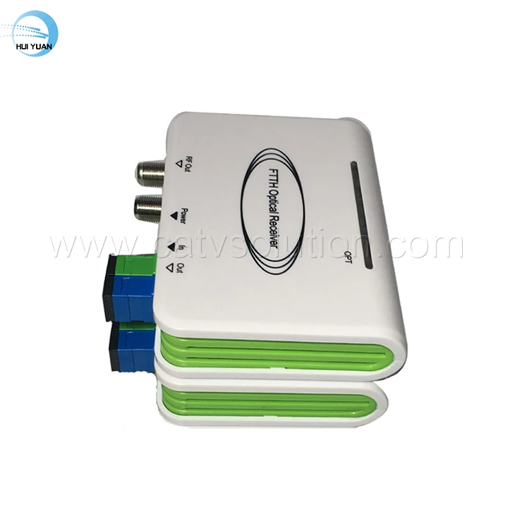 CATV Node Mini FTTH Triplexer Minimode Optical WDM Receiver With Two RF Port