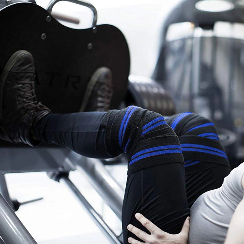 Sports & Entertainment Weightlifting Knee Wraps Support For Gym Fitness Outdoor Sport knee wrap