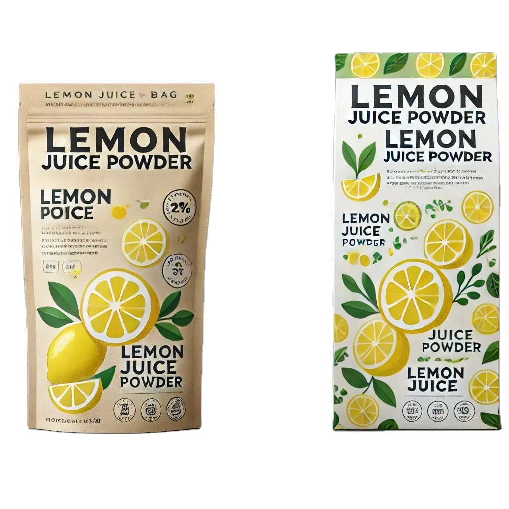 100% Pure Organic Lemon Fruit Powder Water Soluble Dry Juice Extract for Bulk Herbal Supplement Variety Food Grade