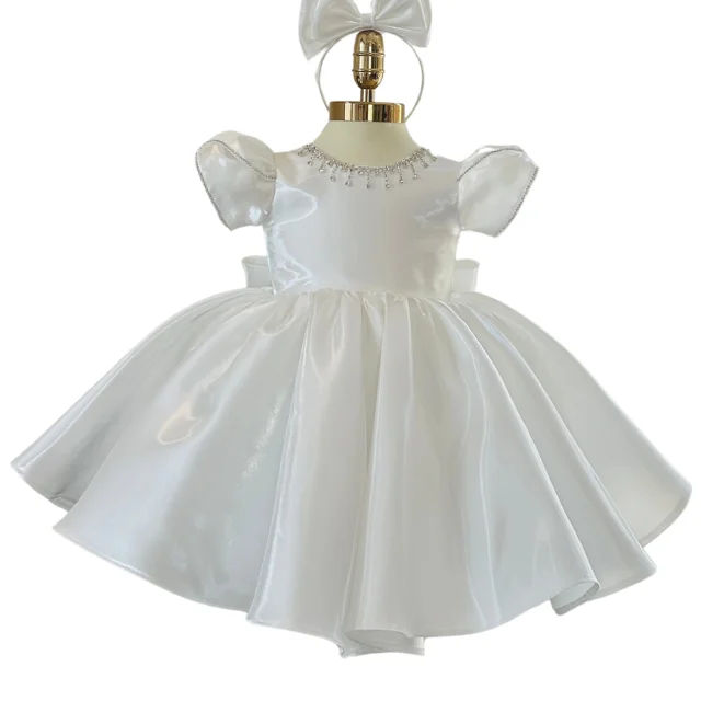 Short Dress Nhung Nguyen Princess Dress Baby Girl Dress Kid OEM ODM High Quality Small Size Made In Viet Nam Prety Beauty
