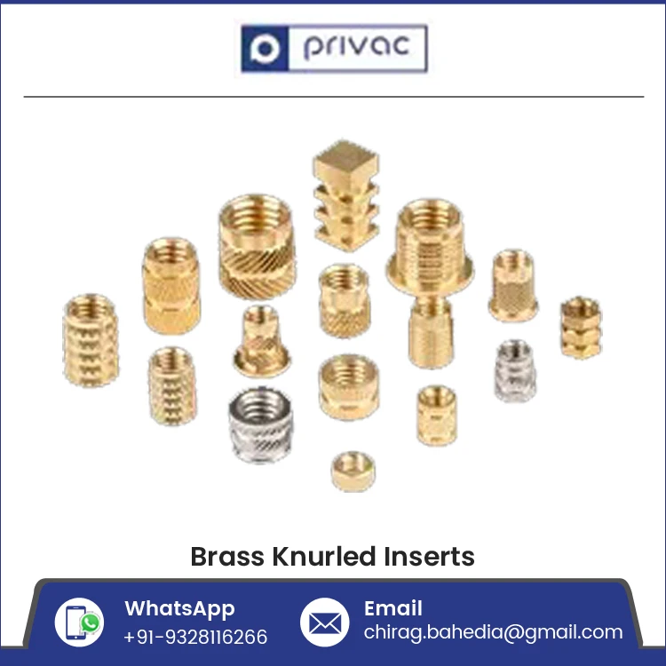 Knurled Brass Fastener Insert Nut for Plastics Manufacturer