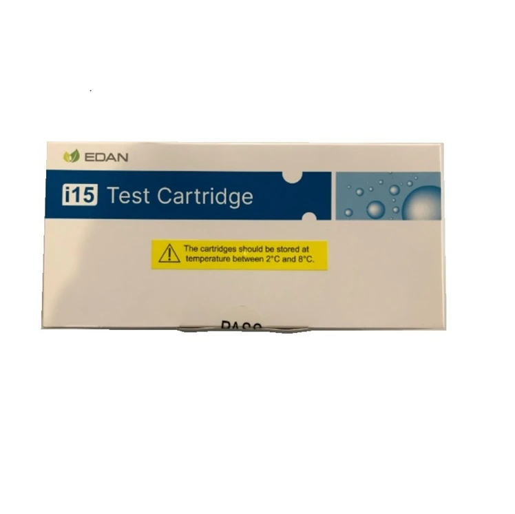 Test Cartridge BG3/BG4/BG8/BG10 For EDAN i15  POCT Blood Gas Analyzer Chemical Analyzer