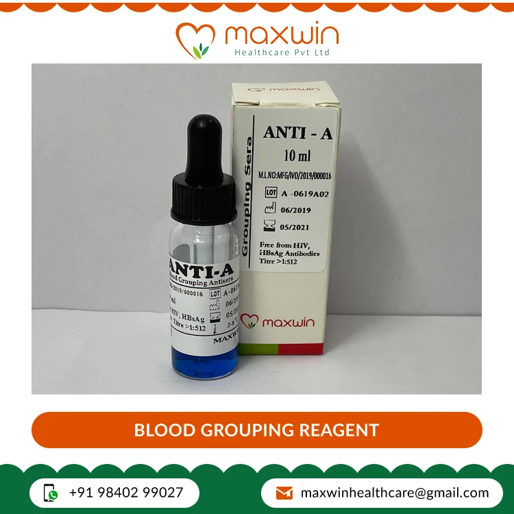 Professional Trader of Anti ABDAB Blood Grouping Reagent/ Diagnosis Test Kit Set Available with Private Label